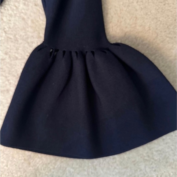 Classy navy blue knit dress Size Medium. - Picture 4 of 4
